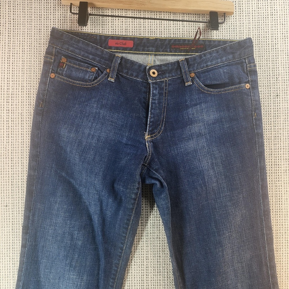 AG Adriano Goldschmied‎ Jeans Womens 30L Blue The Club Bootcut Stretch Made USA